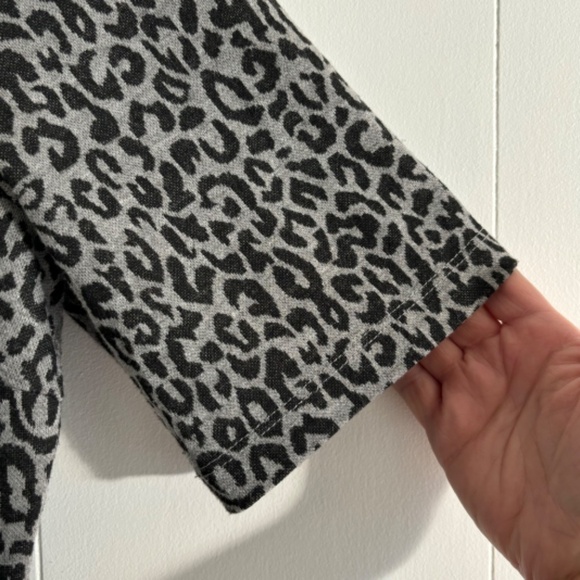 Tribal femme animal print dress grey and black size XL - Picture 8 of 14